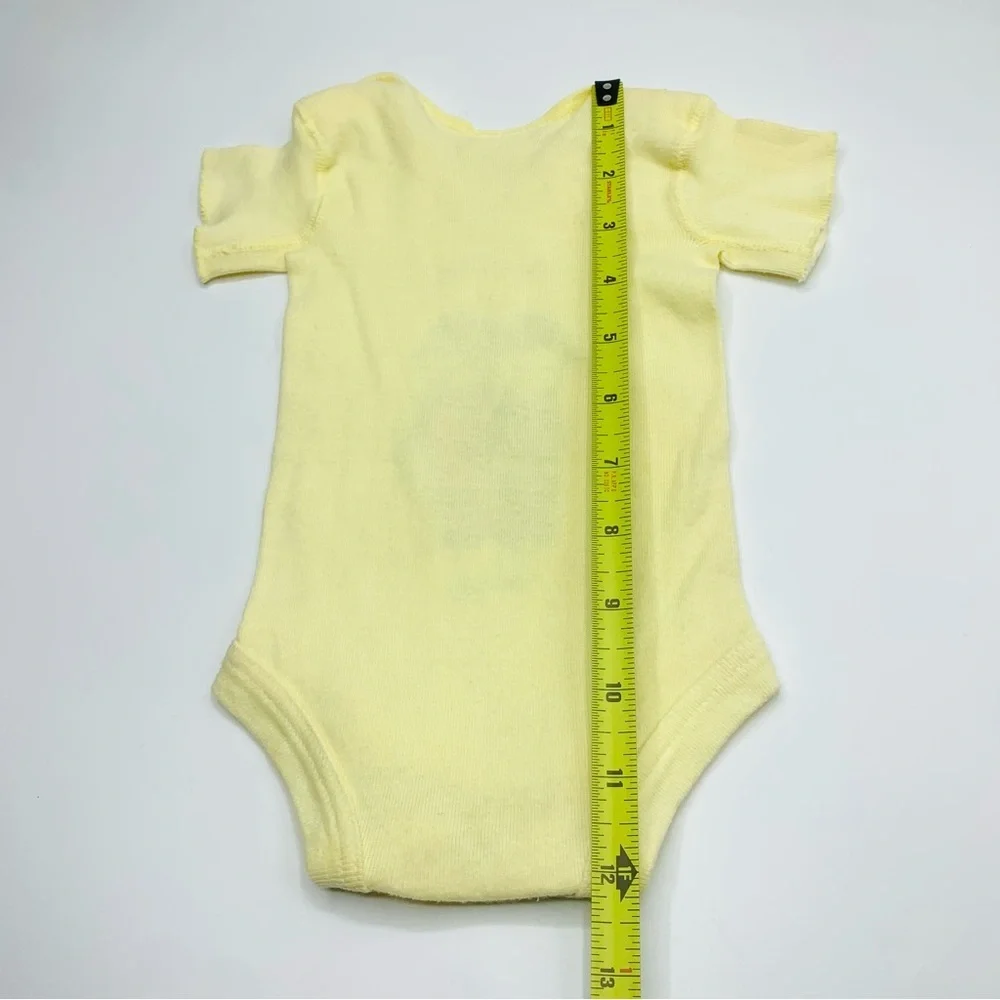 Rare Vintage 1986 Campbell Kids by Carter's Yellow Onesie Small to 11lbs